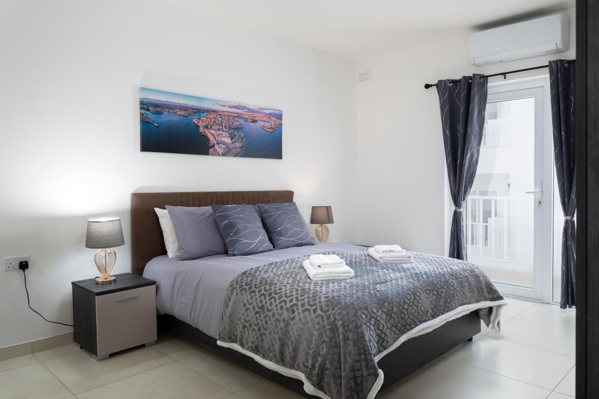 Modern & Spacious 2Br Apartment With Country Views - Close To Xemxija Bay Сент-Полс-Бей Екстер'єр фото